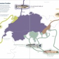 Verbreitung der Schweizer Forellen